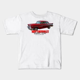 1957 Chevrolet Bel Air 2 Door Hardtop Kids T-Shirt